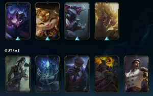 Conta League of Legends Full Acesso - 85 Champs e 44 Skins LOL