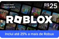 Roblox Gift Card R$ 25 - Gift Cards