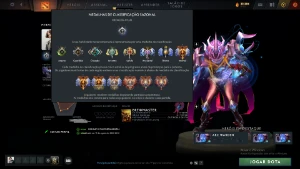Conta Dota 2 Com Arcanas, Sets E Terreno Raro