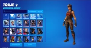 Conta fortnite RARISSIMA com RENEGADE, BLACK KNIGHT e mais!