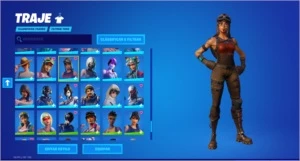 Conta fortnite RARISSIMA com RENEGADE, BLACK KNIGHT e mais!