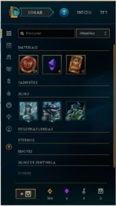 Conta League of Legends LOL