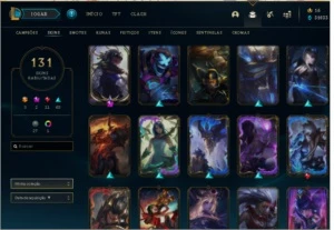 Conta League of Legends LOL