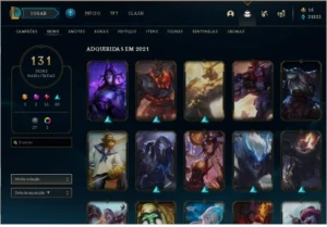 Conta League of Legends LOL