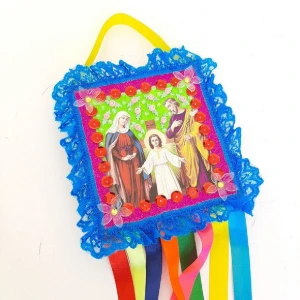 Quadrinho Caipira Sagrada Família - Artesanato e Personalizados