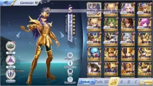 Conta Saint Seiya awakening SSA
