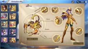 Conta Saint Seiya awakening SSA