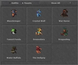 RP 260 / MS 193 / EK 111 NON-PVP / RP 85 RETRO-PVP - Tibia