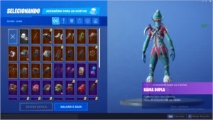 Conta Fortnite com 78 skin season 3 ate season 8