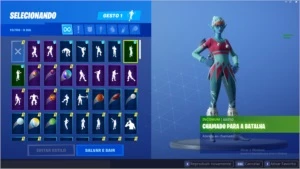 Conta Fortnite com 78 skin season 3 ate season 8