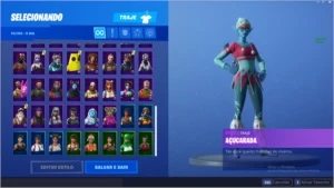 Conta Fortnite com 78 skin season 3 ate season 8