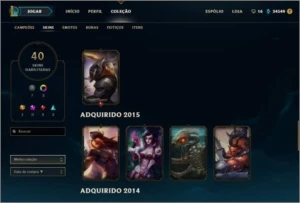 Conta Platina 2 - Yasuo emissario - 133 champs - 37k ea - League of Legends LOL