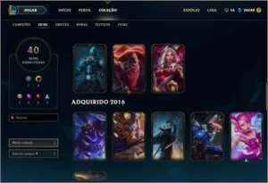 Conta Platina 2 - Yasuo emissario - 133 champs - 37k ea - League of Legends LOL