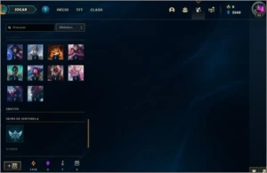 CONTA DIAMANTE 3 - League of Legends LOL