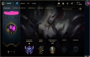 CONTA DIAMANTE 3 - League of Legends LOL