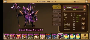 Conta Sw Com Nat Ld Thebae - Summoners War