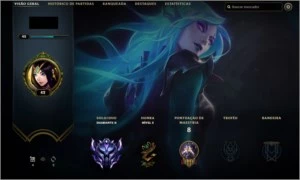 Conta League of Legends Diamante 2 LOL