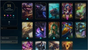 CONTA DE LEAGUE OF LEGENDS 2013 LVL 150 35 SKINS LOL