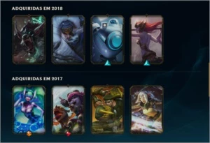 CONTA DE LEAGUE OF LEGENDS 2013 LVL 150 35 SKINS LOL