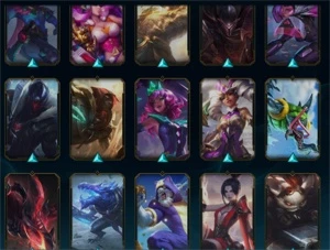 Conta lol nv 320, 146 skins (43 lagadas), 18 cromas - Brawl Stars