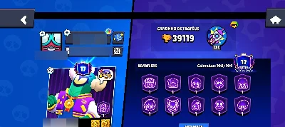 Conta Brawl Stars 39K Troféus