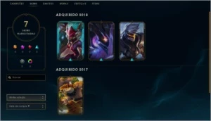 Conta Diamante 3 /2018 - League of Legends LOL