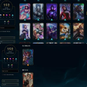 Conta De Lol Com Mais De 150 Skins!!! - League of Legends