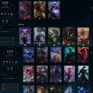 Conta De Lol Com Mais De 150 Skins!!! - League of Legends