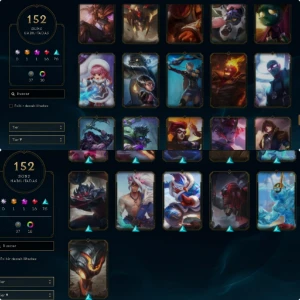 Conta De Lol Com Mais De 150 Skins!!! - League of Legends