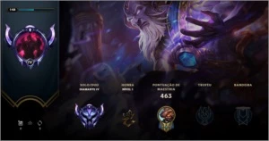 DIAMOND ALL CHAMP VITORIOSAS (8), 200 SKINS, 13K EA - League of Legends LOL