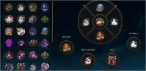 DIAMOND ALL CHAMP VITORIOSAS (8), 200 SKINS, 13K EA - League of Legends LOL