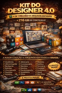 Kit do Designer 4.0 | +1 Milhão de Arquivos Editáveis - Outros