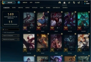 Conta League of Legends LOL
