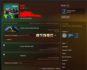 Conta CS:GO Supremo + GC LVL 8 - Counter Strike