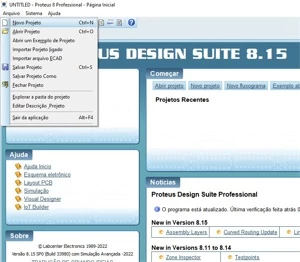 Tradução Proteus 8.15 SP1 2023 - Softwares and Licenses