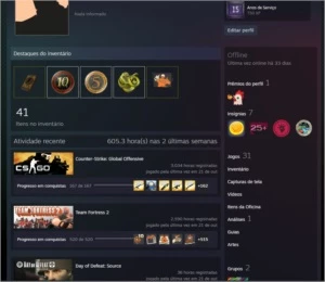 Conta top 15 anos cs go prime 31 jogos - Counter Strike