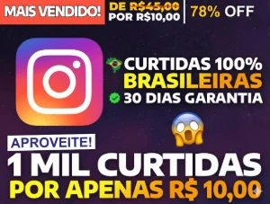 [Menor Preço] Instagram Curtidas - Curtidas Brasileiras