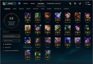 Conta League of legends Com Lux Elementalista LOL