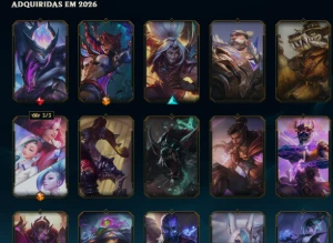conta challenger - League of Legends LOL