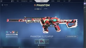 conta valorant com algumas skins