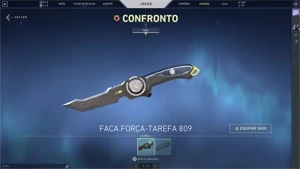 conta valorant com algumas skins