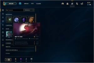 Conta ouro 4 com 2 skins e 28  champs - League of Legends LOL