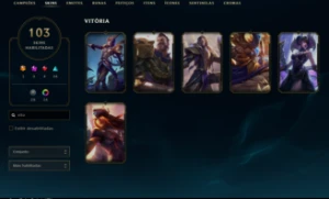 Conta League Of Legends Com Rammus Rei + Vitoriosas LOL