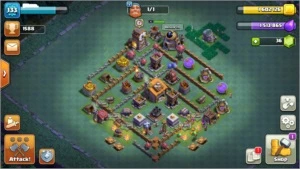 Vila Clash Of Clans CV11