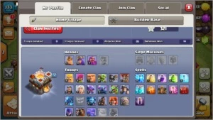 Vila Clash Of Clans CV11