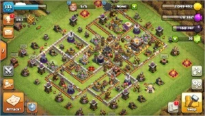 Vila Clash Of Clans CV11