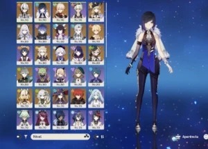 (Negocio valor) Conta AR57 com 30 cinco estrelas - Genshin Impact