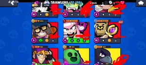 Conta de brawl de 2020🔥+Clash Royale - Brawl Stars