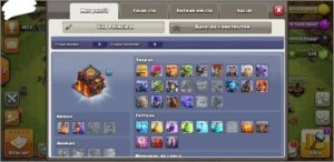 CONTA CLASH ROYALE LVL 12
