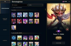 Conta LoL Diamante + Skin do Faker Autografada + Skin do Uzi - League of Legends